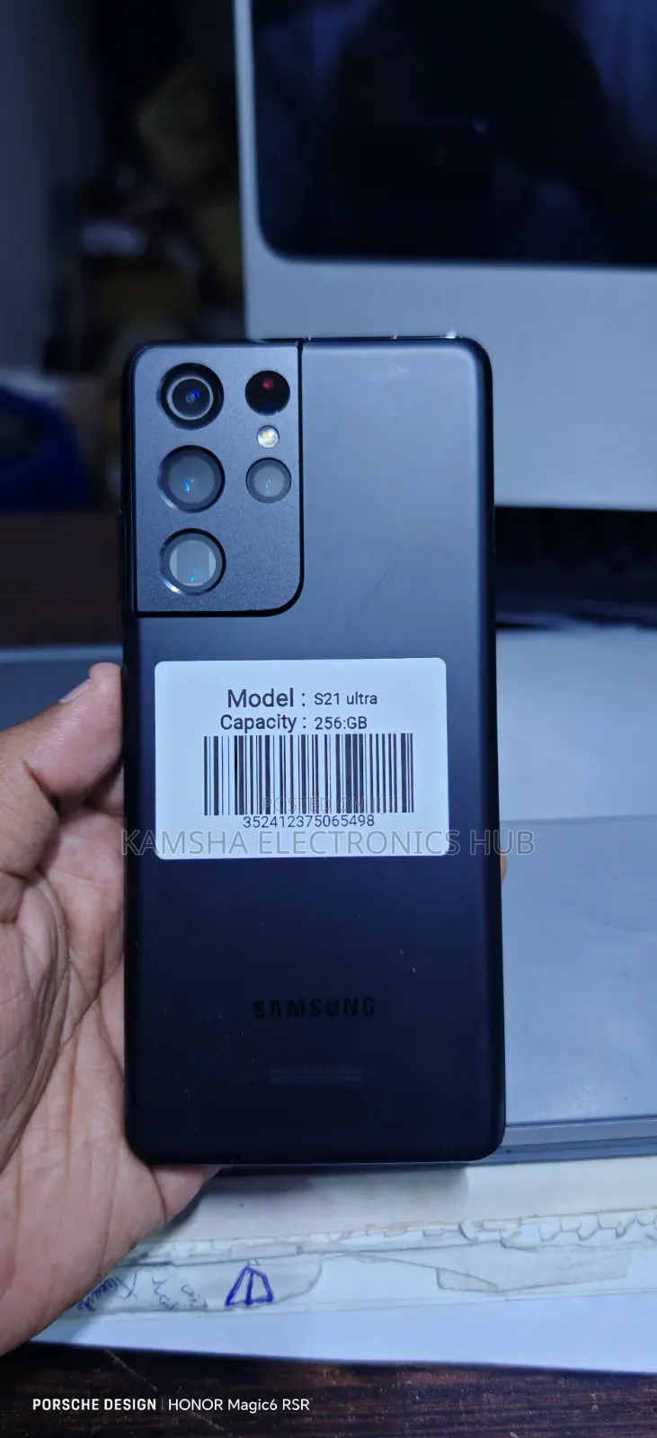 Samsung Galaxy S21 Ultra 5G 256 GB Black