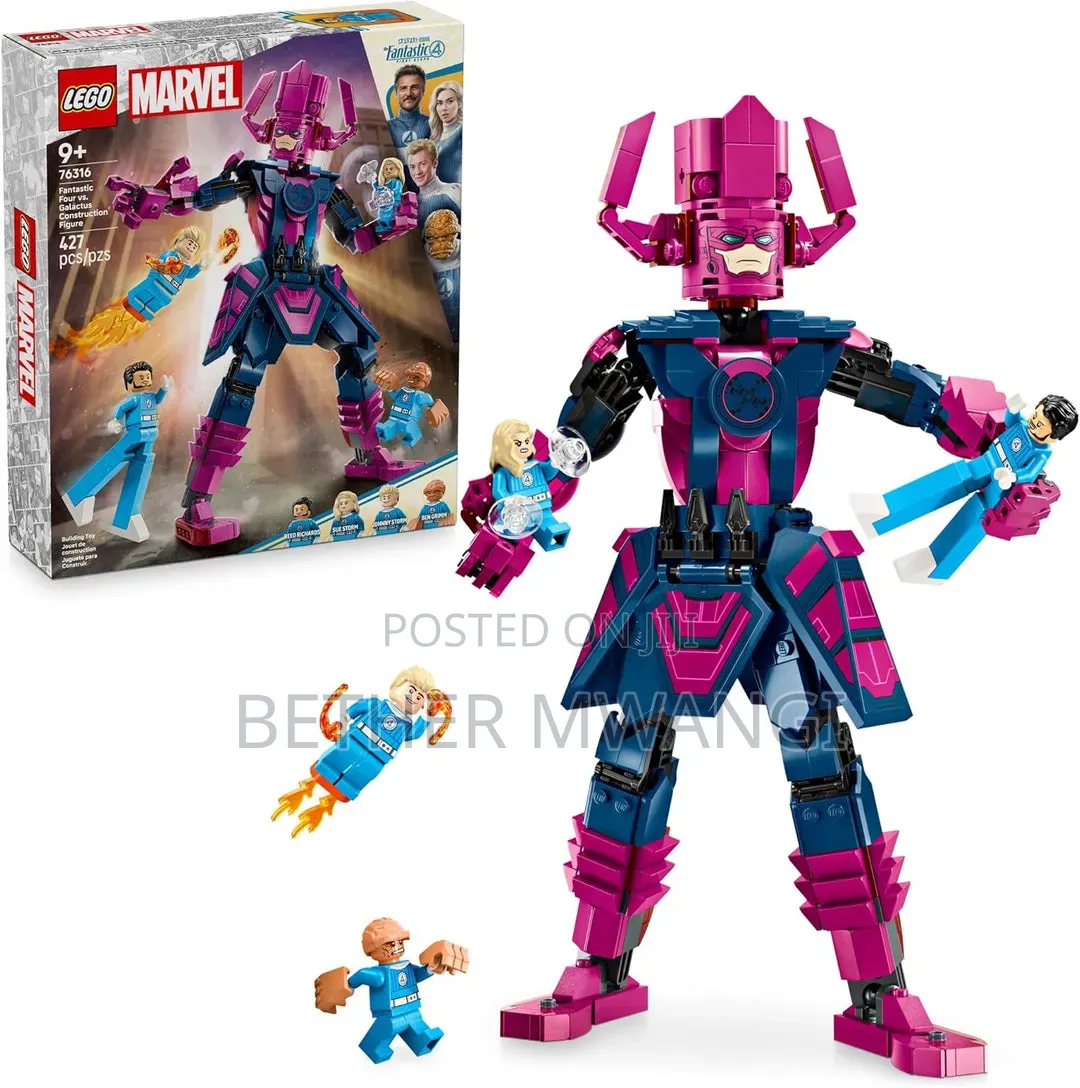 LEGO Marvel Fantastic Four vs. Galactus Construction Figure Set