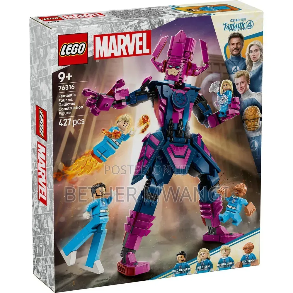 LEGO Marvel Fantastic Four vs. Galactus Construction Figure Set