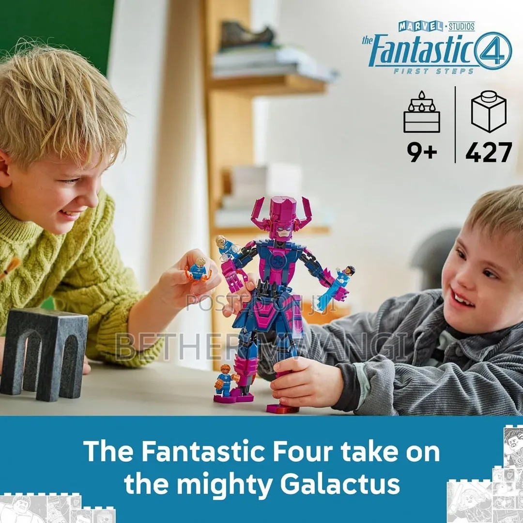 LEGO Marvel Fantastic Four vs. Galactus Construction Figure Set