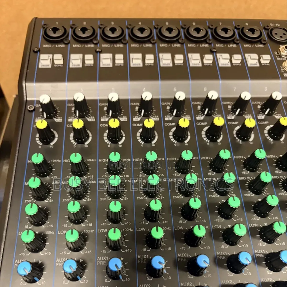 Channel Professional Compact Audio Mixer 16 Channel Mixing Console