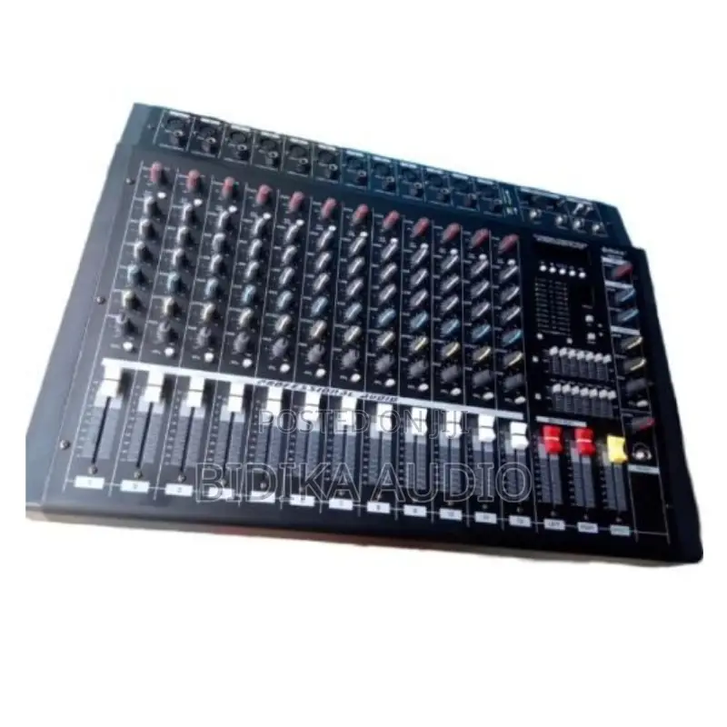 Max Audio Powered Mixer, 12 Channel