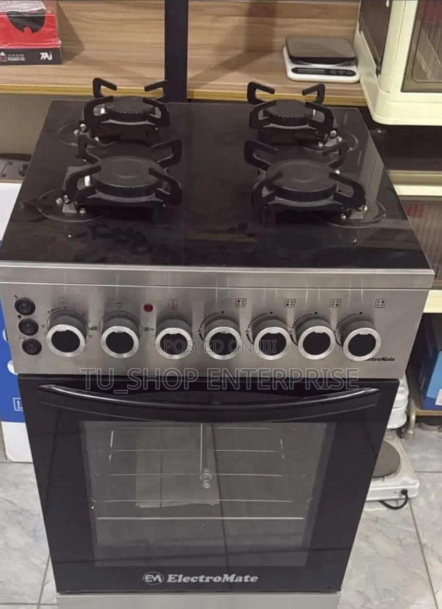 Electromate Full Gas Standing Cooker With Electric Oven and Rotisserie