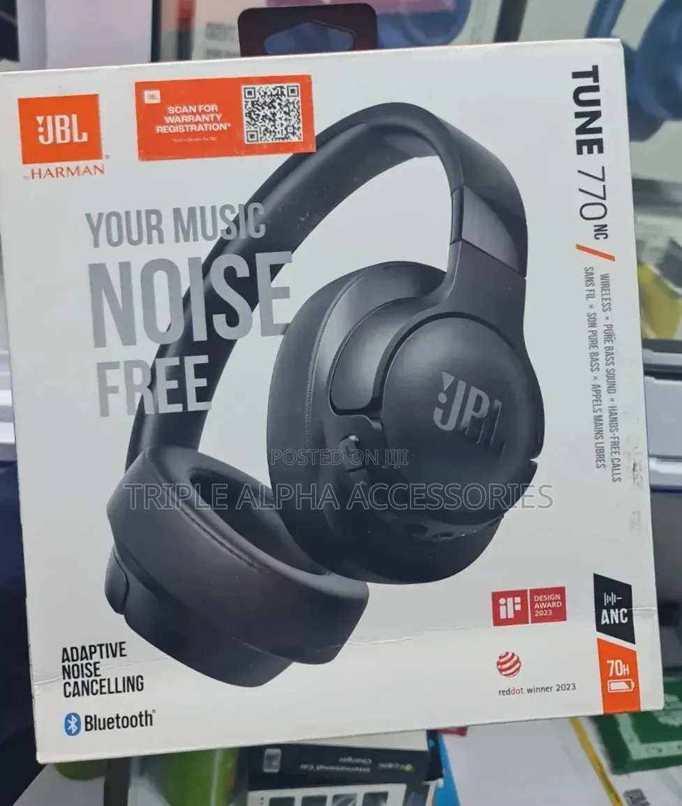 JBL Tune 770nc, Noise-Canceling Wireless Headphones