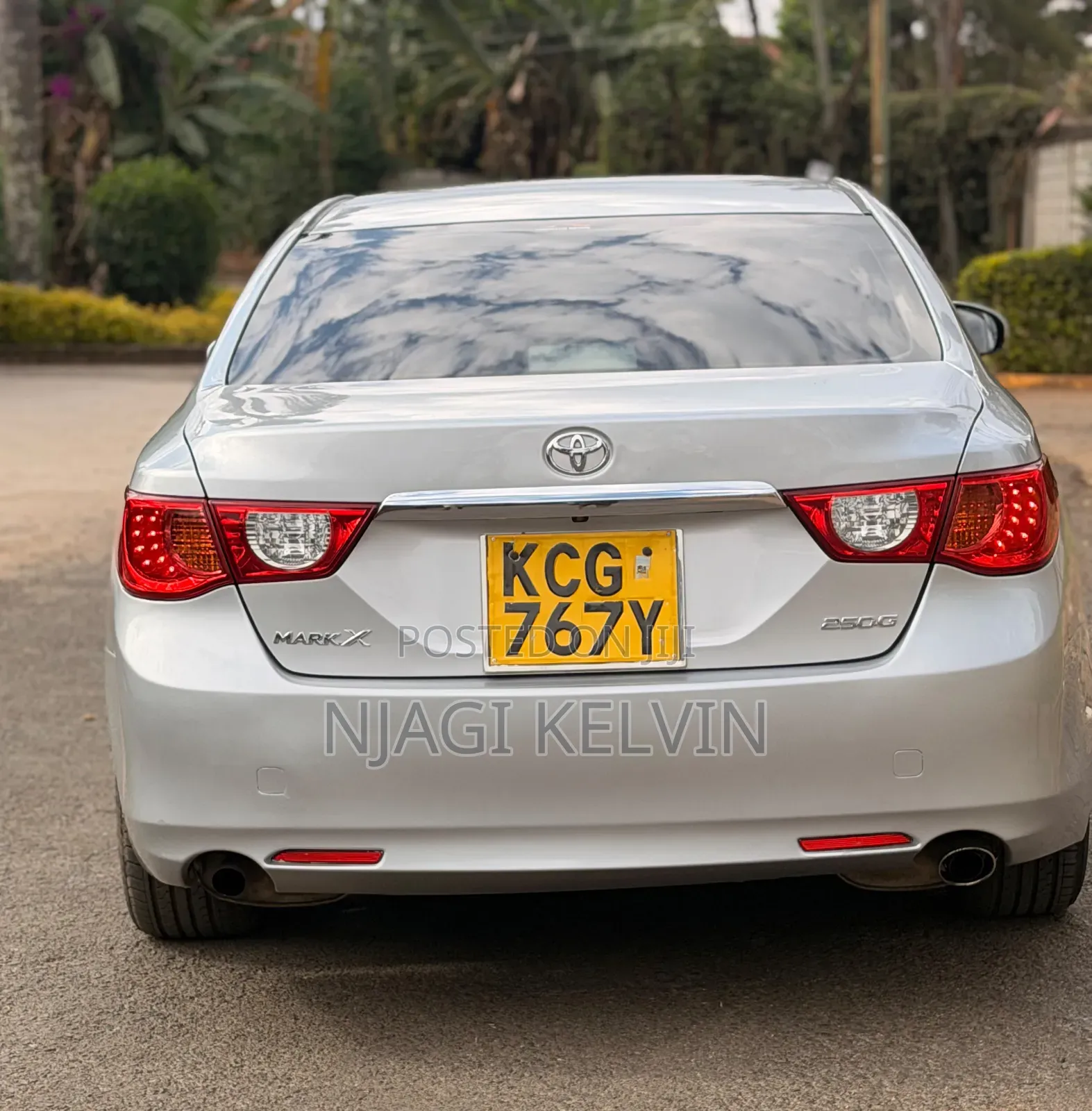 Toyota Mark X 2.5 AWD 2010 Silver