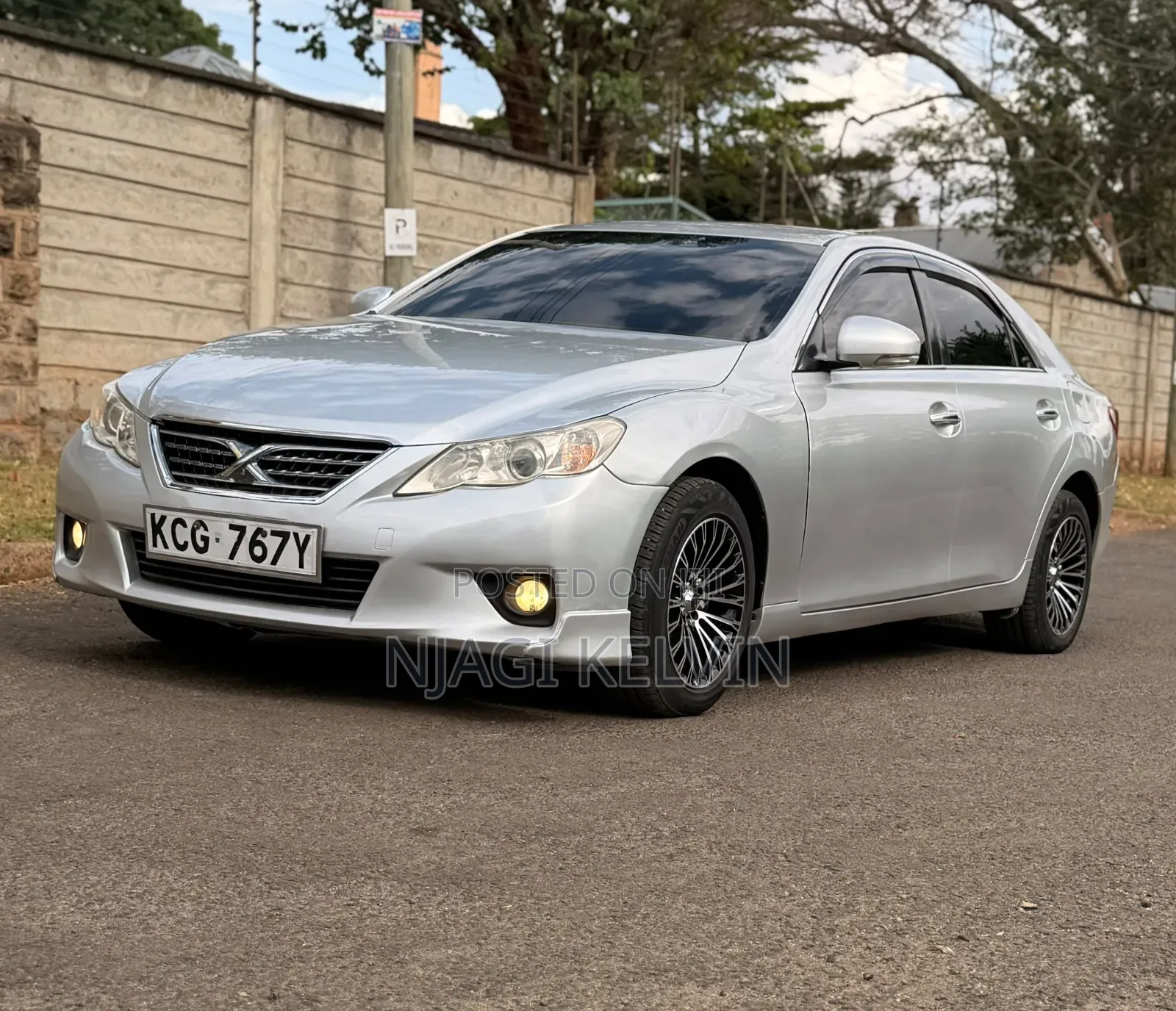 Toyota Mark X 2.5 AWD 2010 Silver