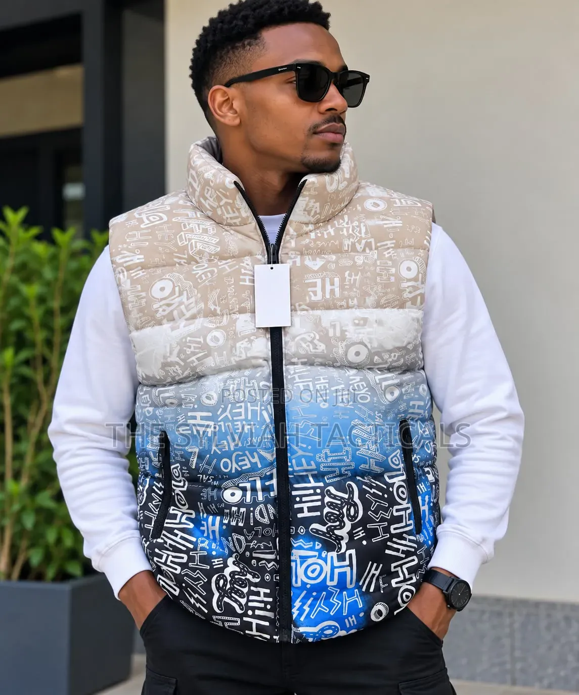MJD Fleece Hooded Vest Good Quality