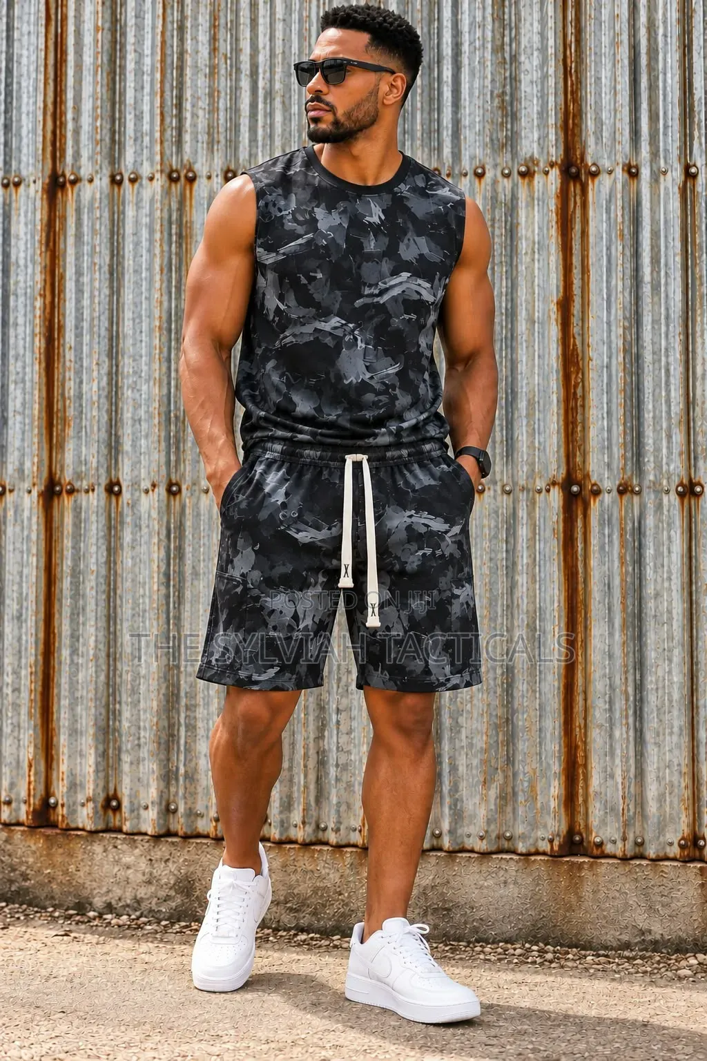 Adult 2-Set (Tshirt/Vest & Short) * Quality Cotton Perfect Fitting