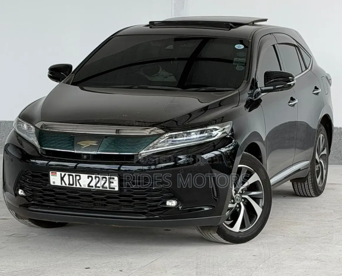 Toyota Harrier 2017 Black