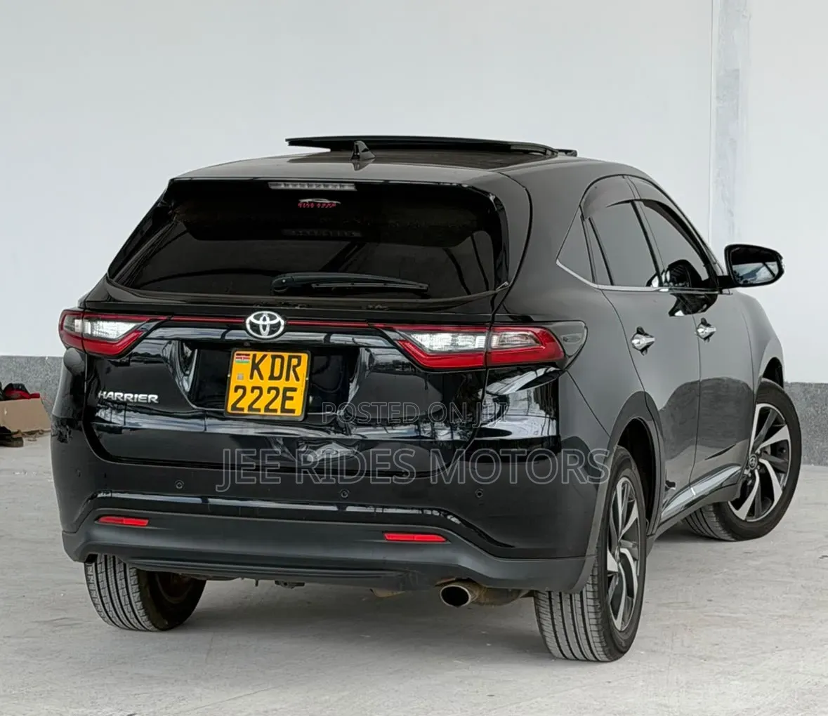 Toyota Harrier 2017 Black