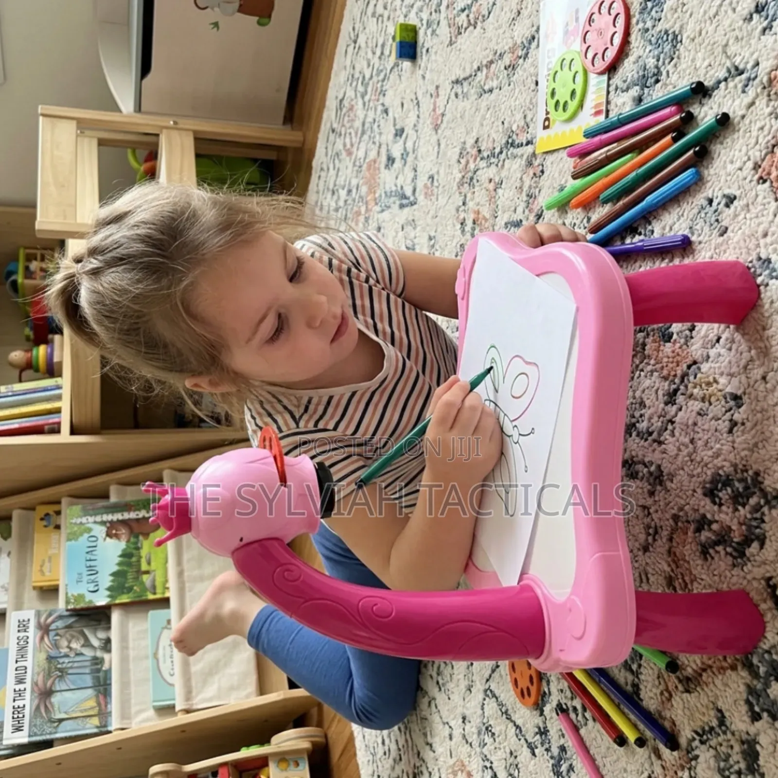 *Educational Kids Art Drawing Projector Table