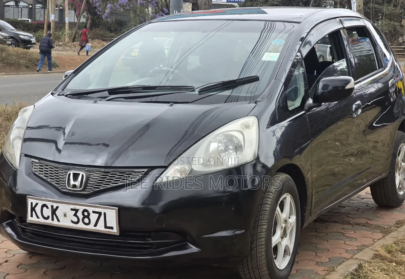 Honda Fit 2010 Matt Black