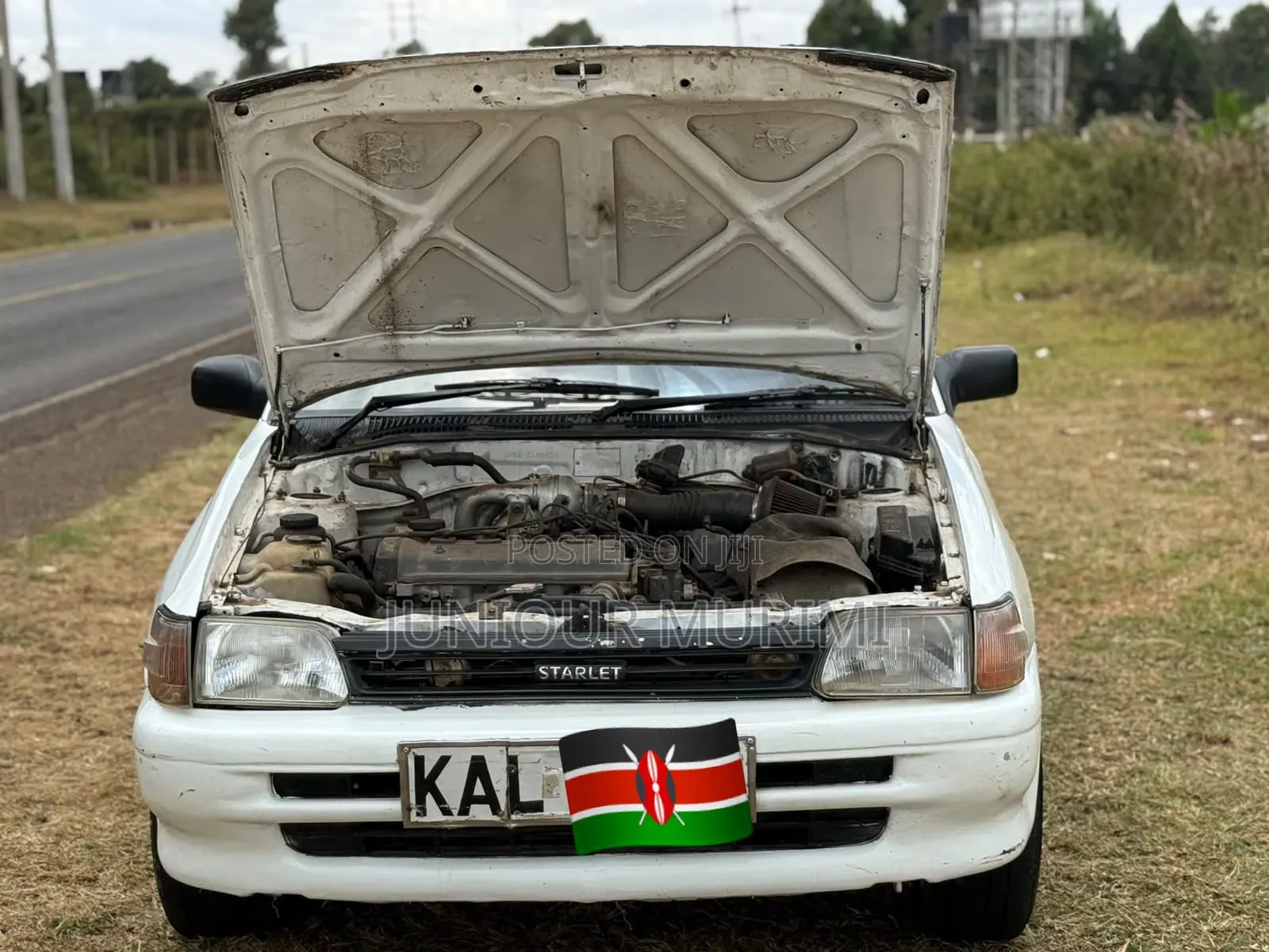 Toyota Starlet 1998 White