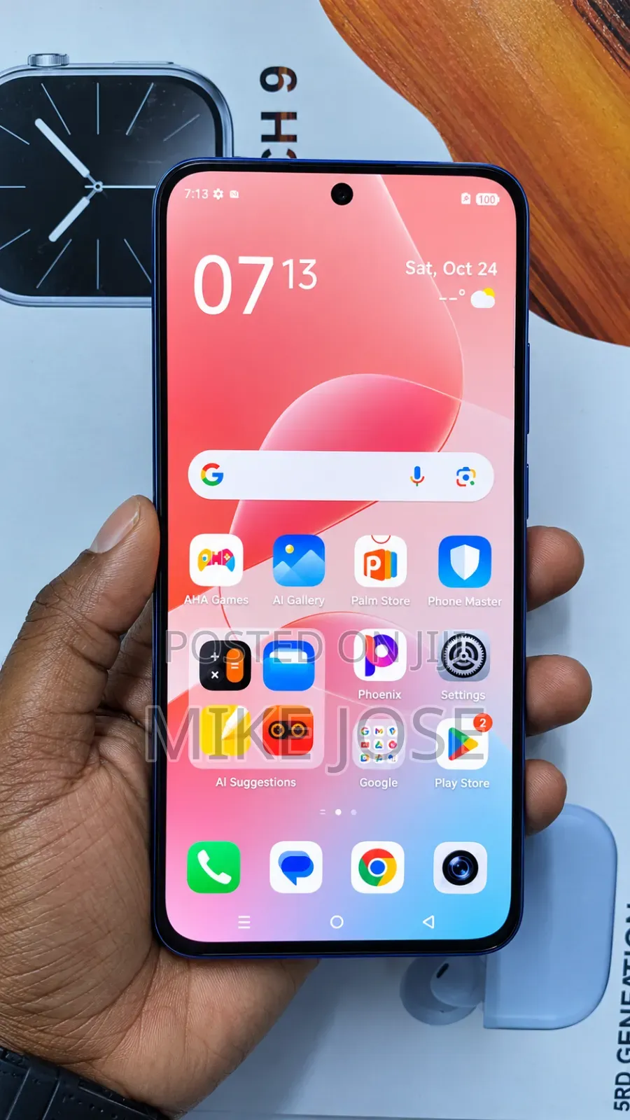 Infinix Hot 60 Pro+ 256 GB Blue