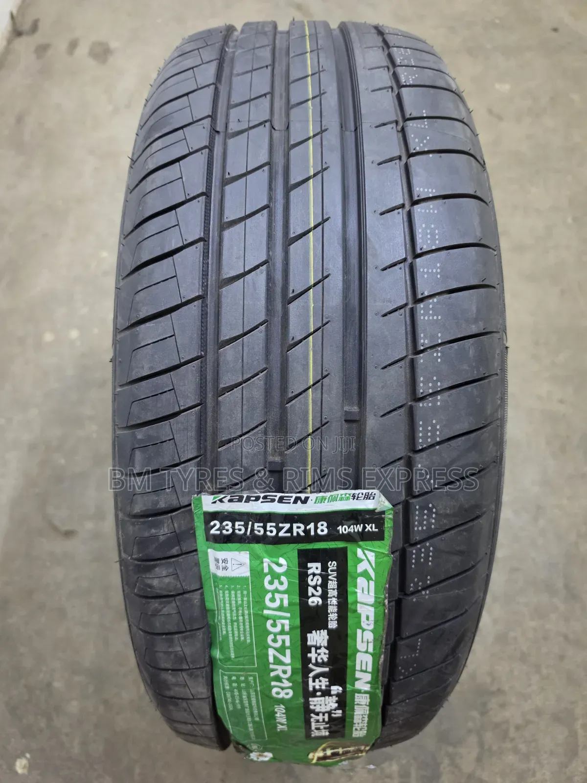 235 /55 Zr 18 Kapsen Tires (XL)