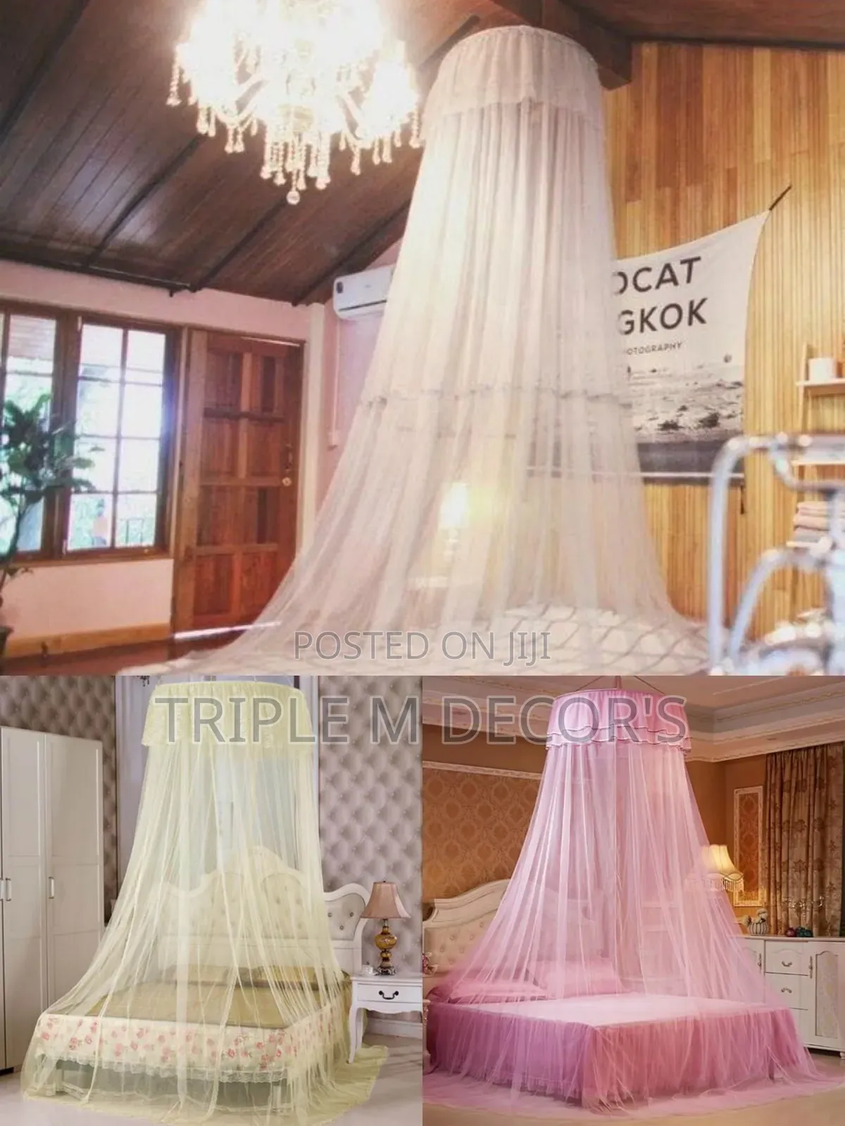 Round Canopy Mosquito Net – Protective Bed Net for Peaceful Sleeping