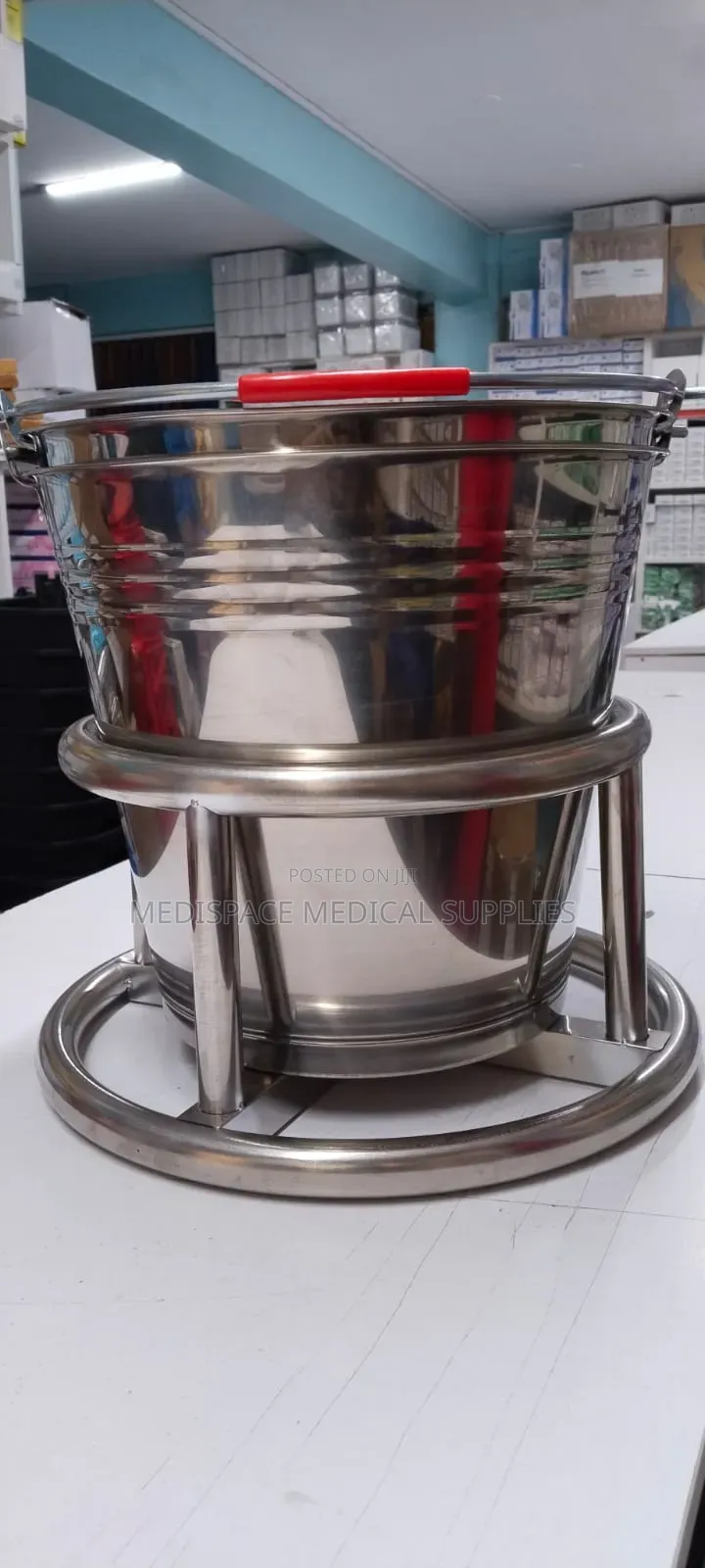 Theatre Stainless Steel Kick Bucket