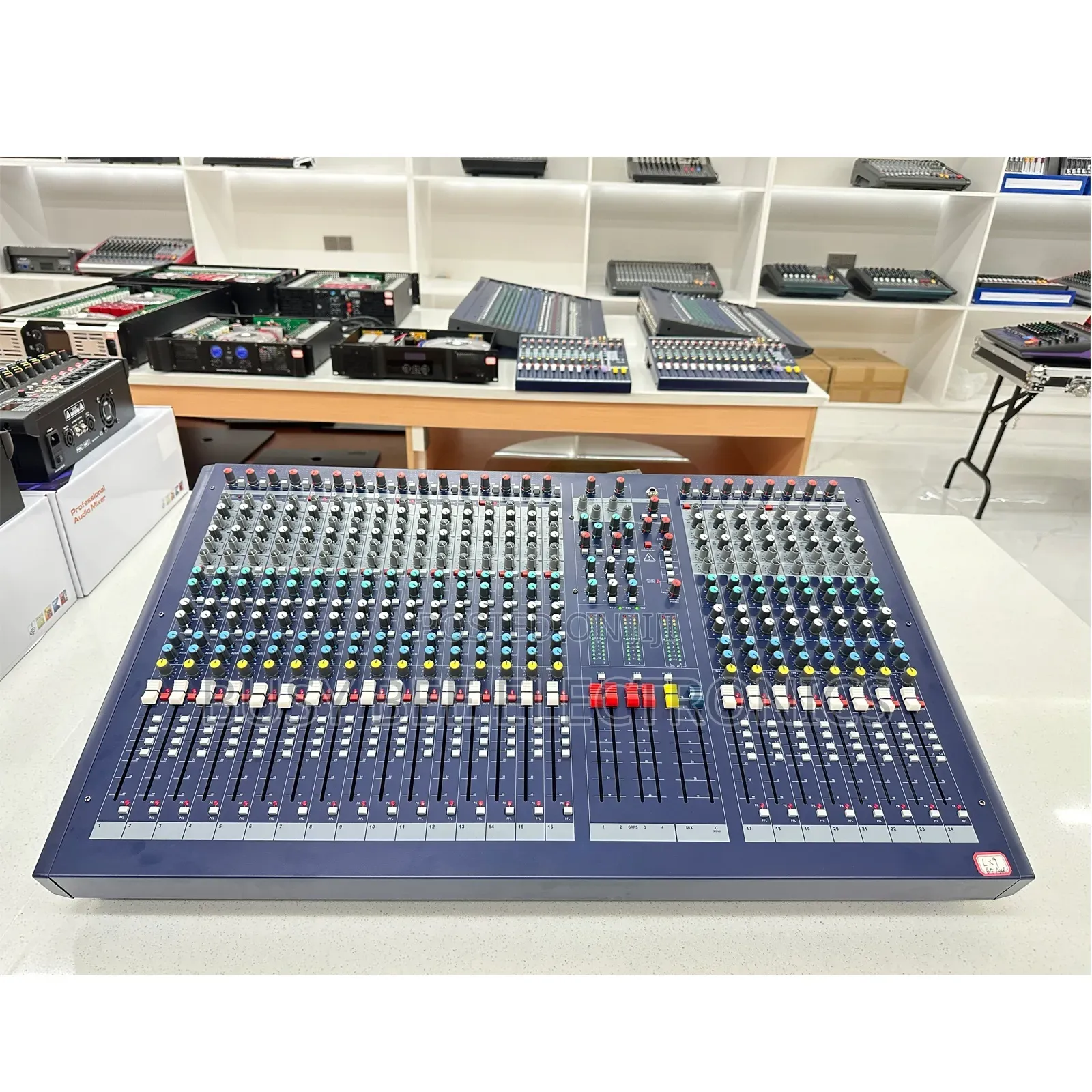 LX9-24 Large Model 24 Channel 6AUX Audio Mixer