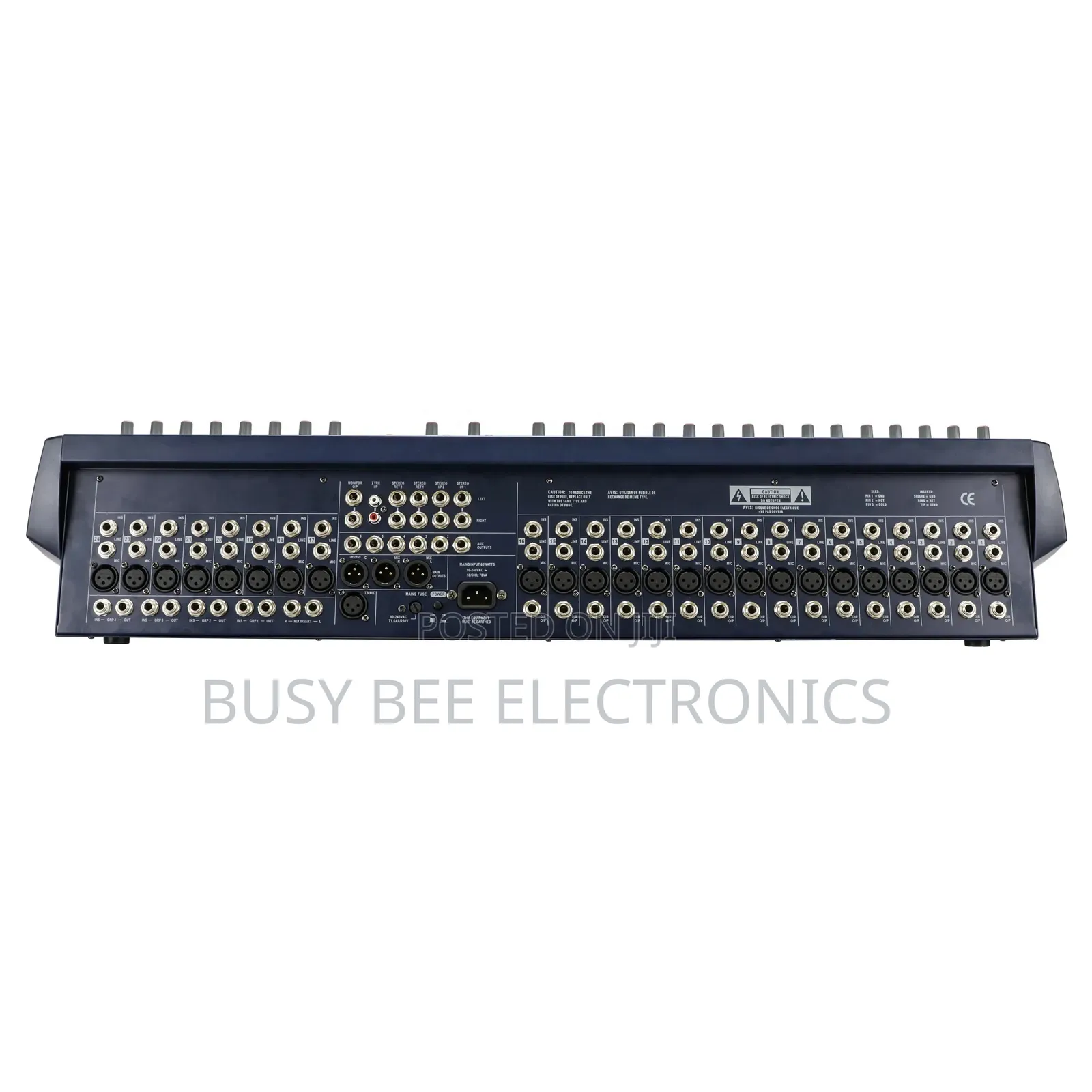 LX9-24 Large Model 24 Channel 6AUX Audio Mixer