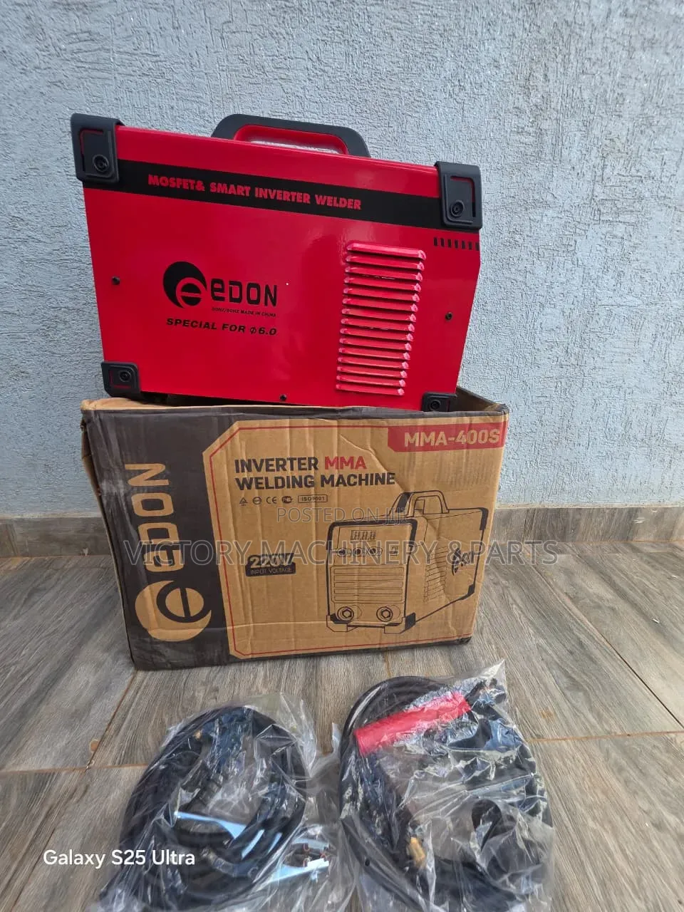 EDON MMA-400S Heavy-Duty Inverter Welding Machine With VRD Technology