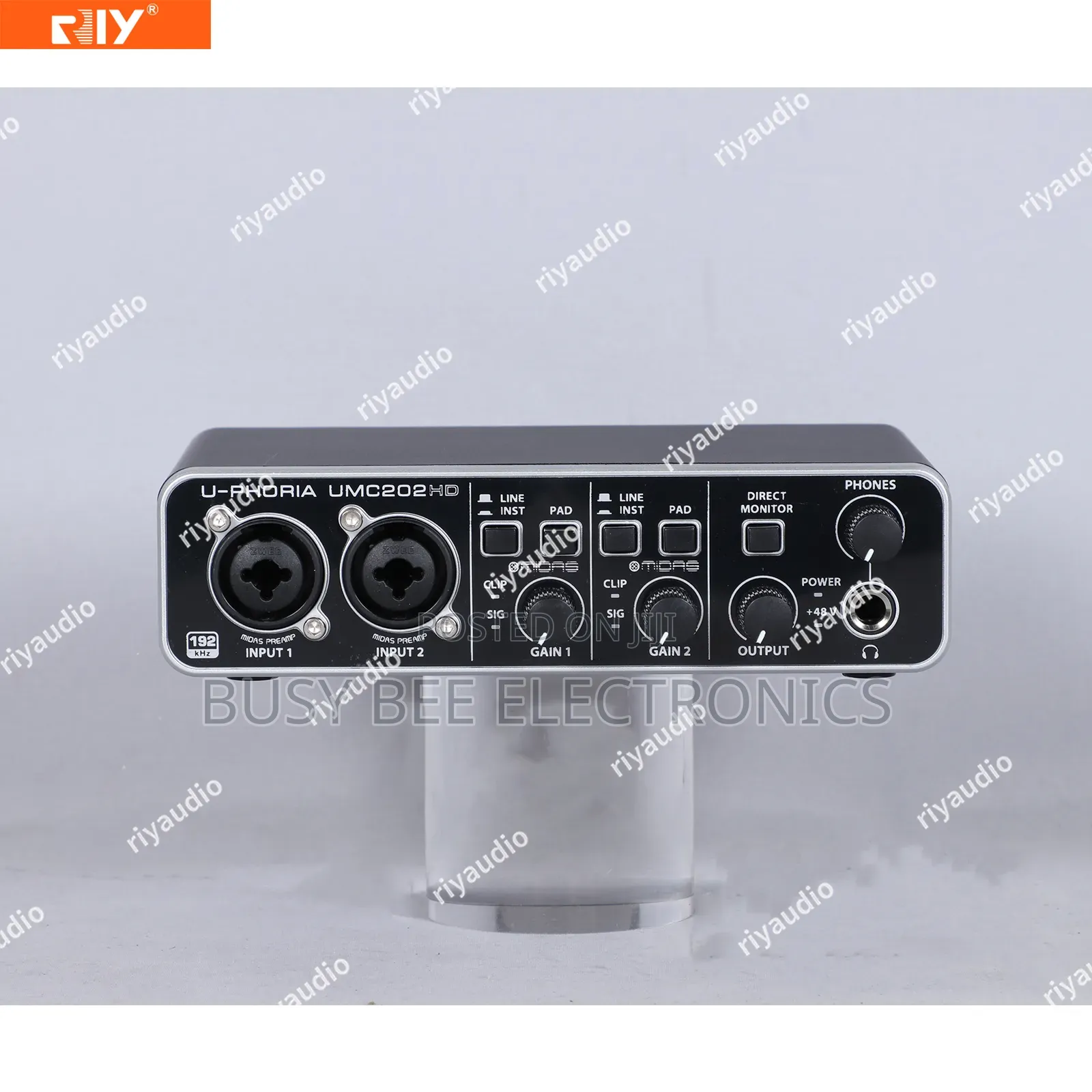 UMC202HD Top Quality Sound Card 2-in/2-Out USB 2.0 Audio Interface