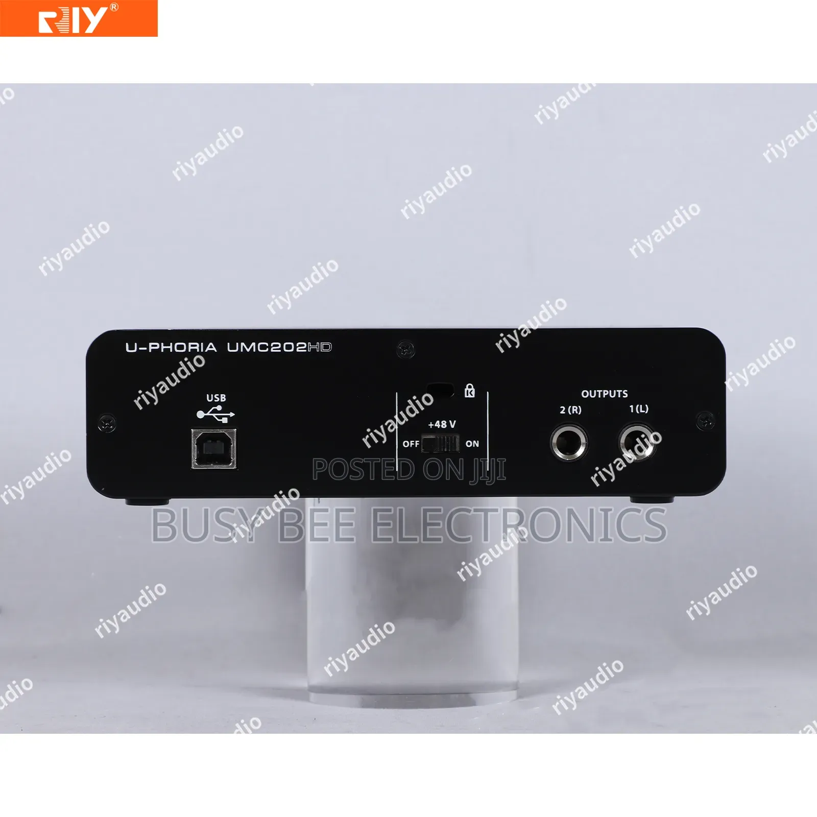 UMC202HD Top Quality Sound Card 2-in/2-Out USB 2.0 Audio Interface