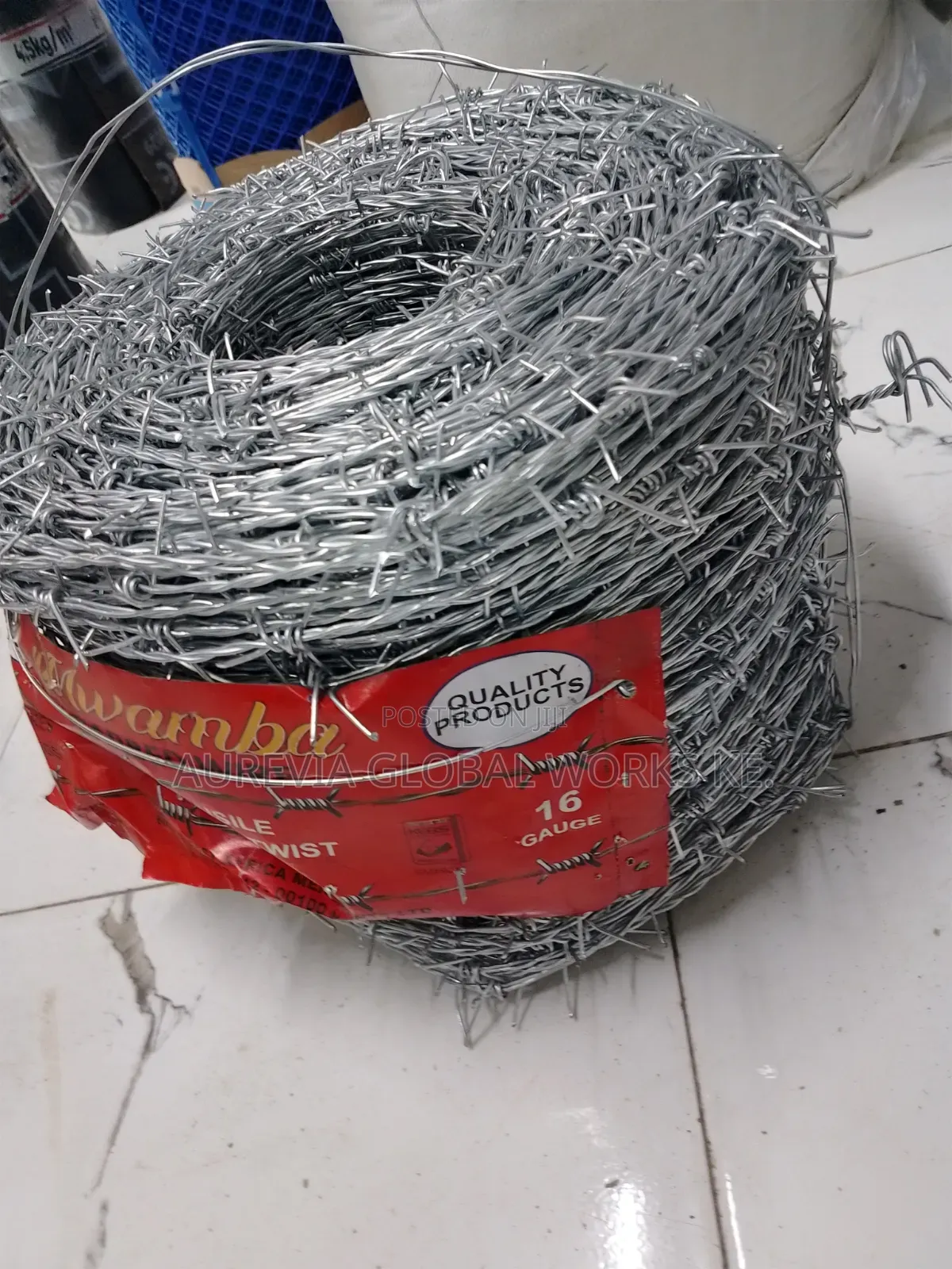 Boundary Fencing Wire ( Barbered )610m