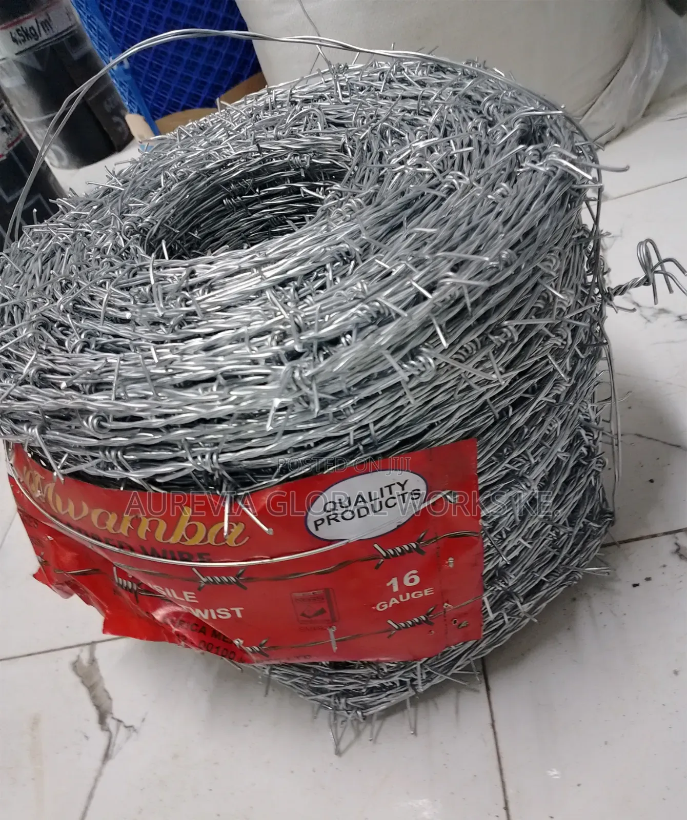 Boundary Fencing Wire ( Barbered )610m