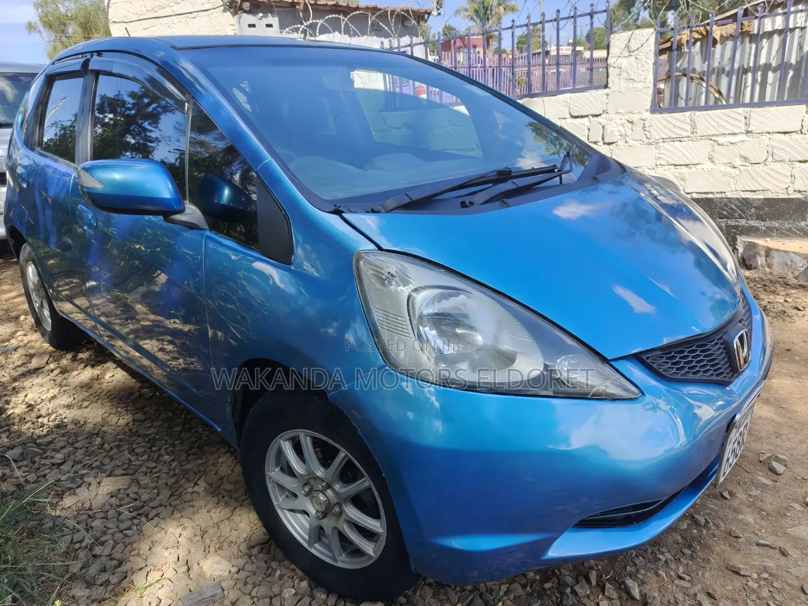 Honda Fit Automatic 2010 Blue