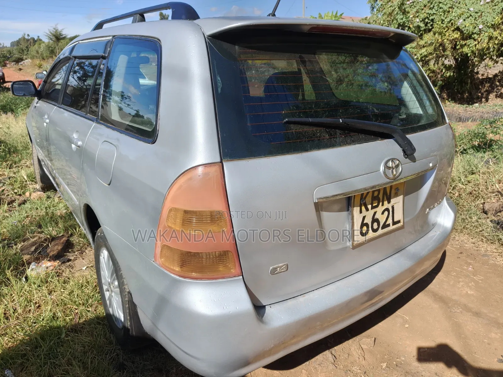 Toyota Corolla Fielder 1.5 Petrol FWD 2005 Silver