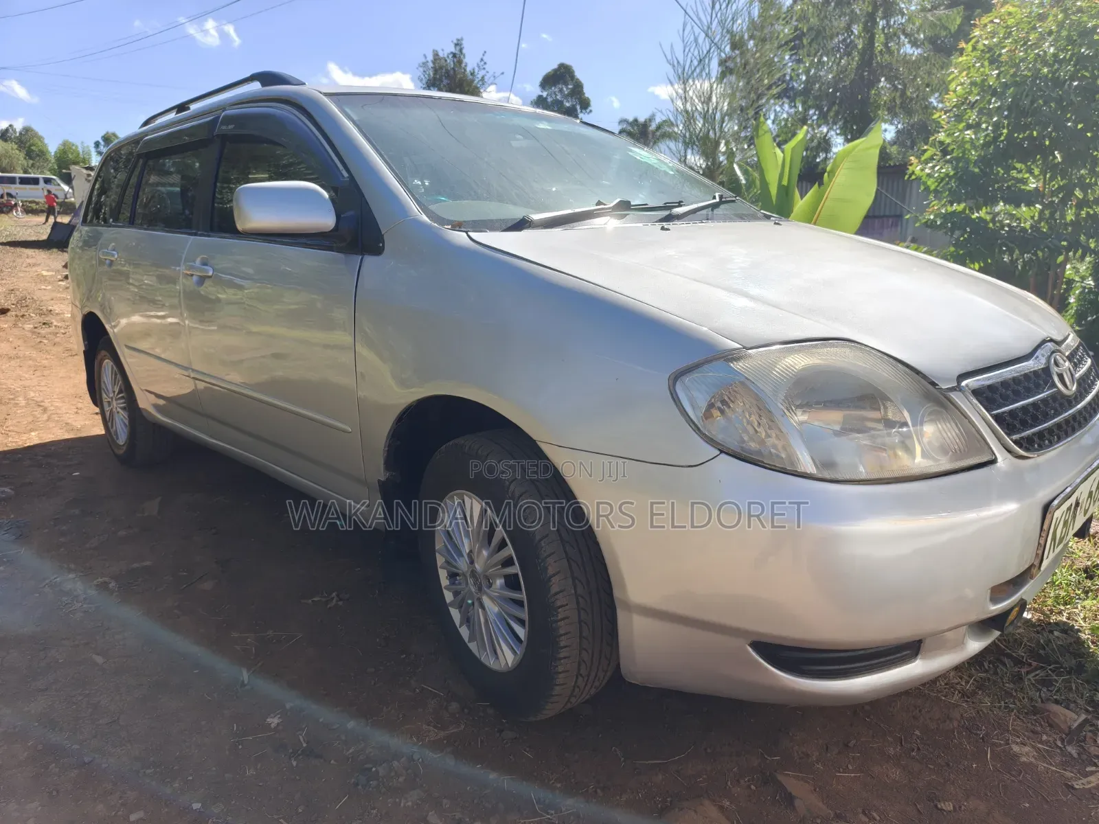 Toyota Corolla Fielder 1.5 Petrol FWD 2005 Silver