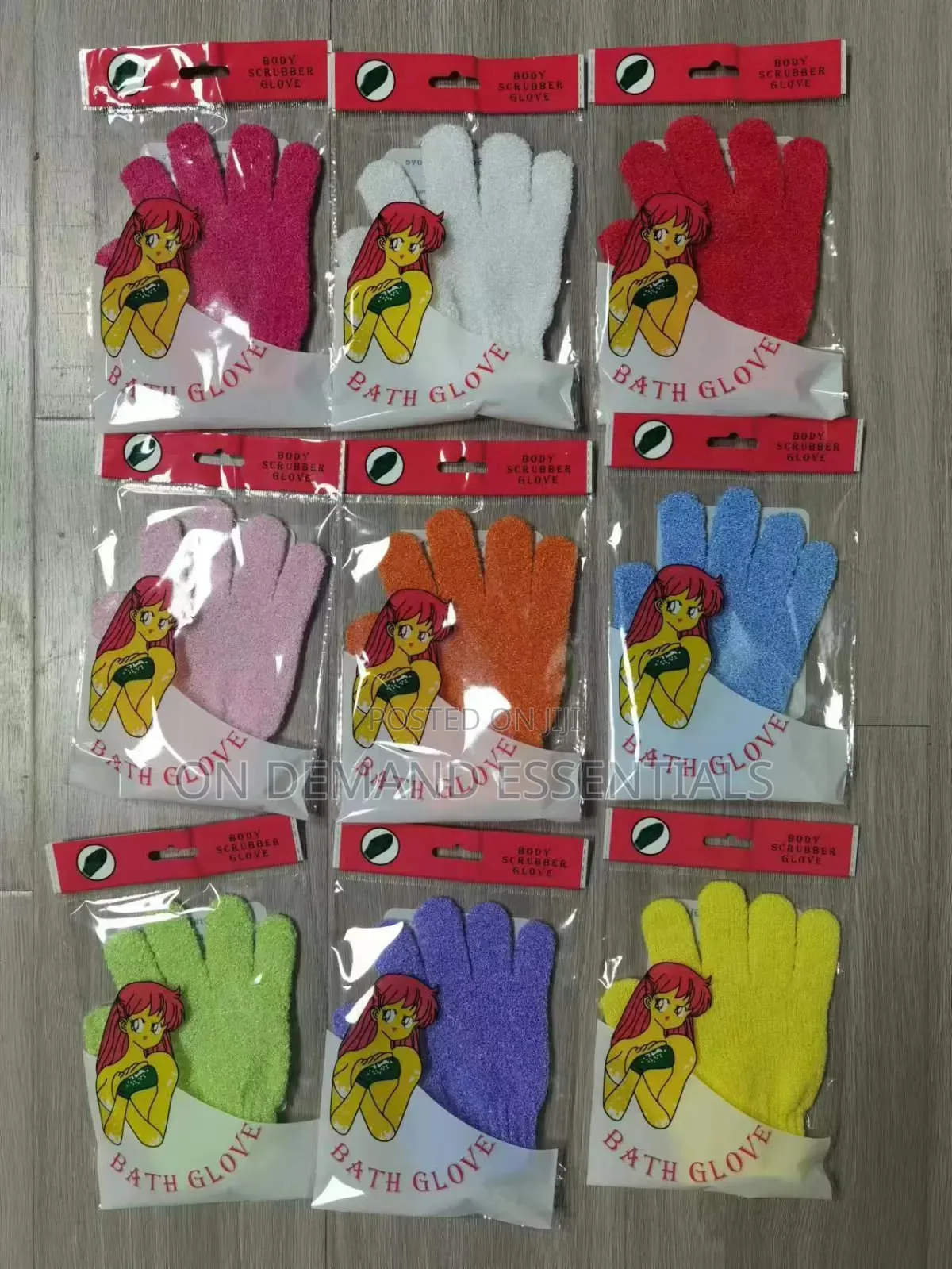 A Dozen Bathing Gloves/Exfoliating Gloves