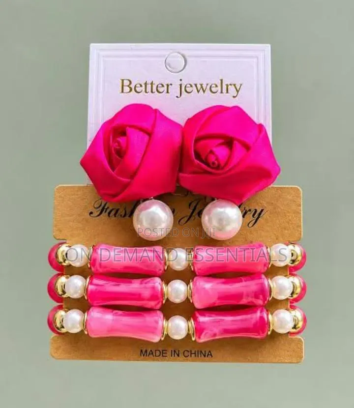 Earrings and Bracelet Sets