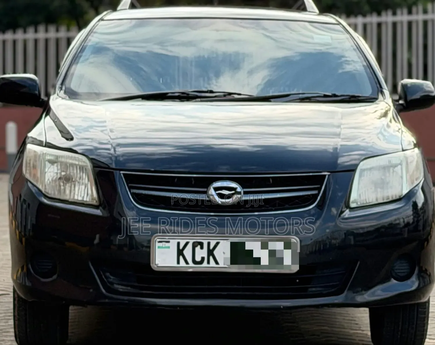 Toyota Corolla Fielder 2009 Matt Black