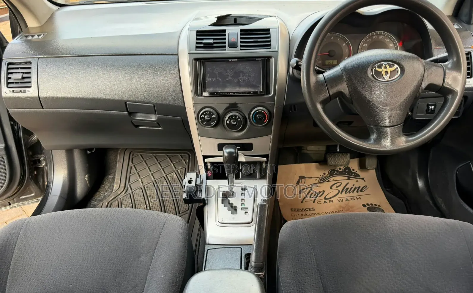 Toyota Corolla Fielder 2009 Matt Black