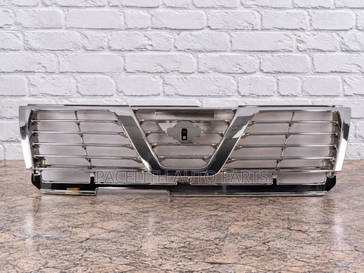 FPI Front Center Grille Nissan Patrol 1998 - 2001 Chrome