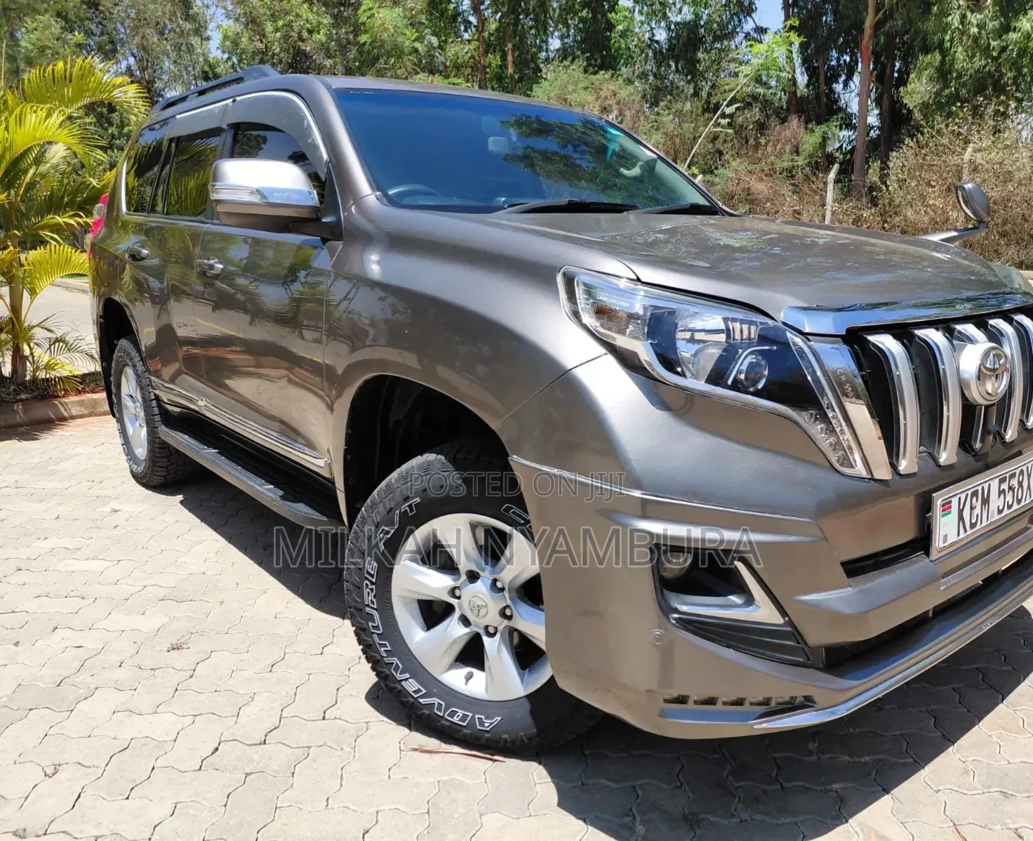 Toyota Land Cruiser Prado 2010 Gray