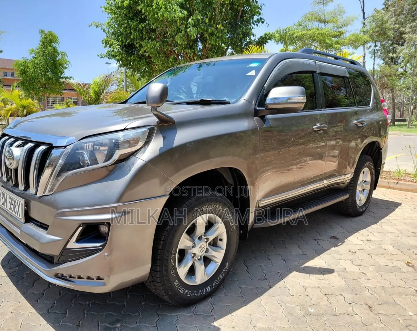 Toyota Land Cruiser Prado 2010 Gray