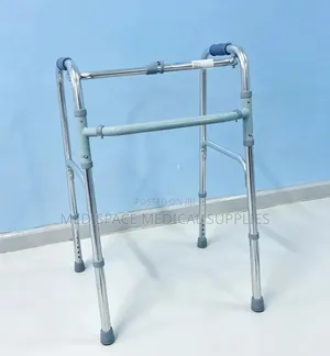 Sturdy, Comfortable, Foldable Walking Frame Without Wheels