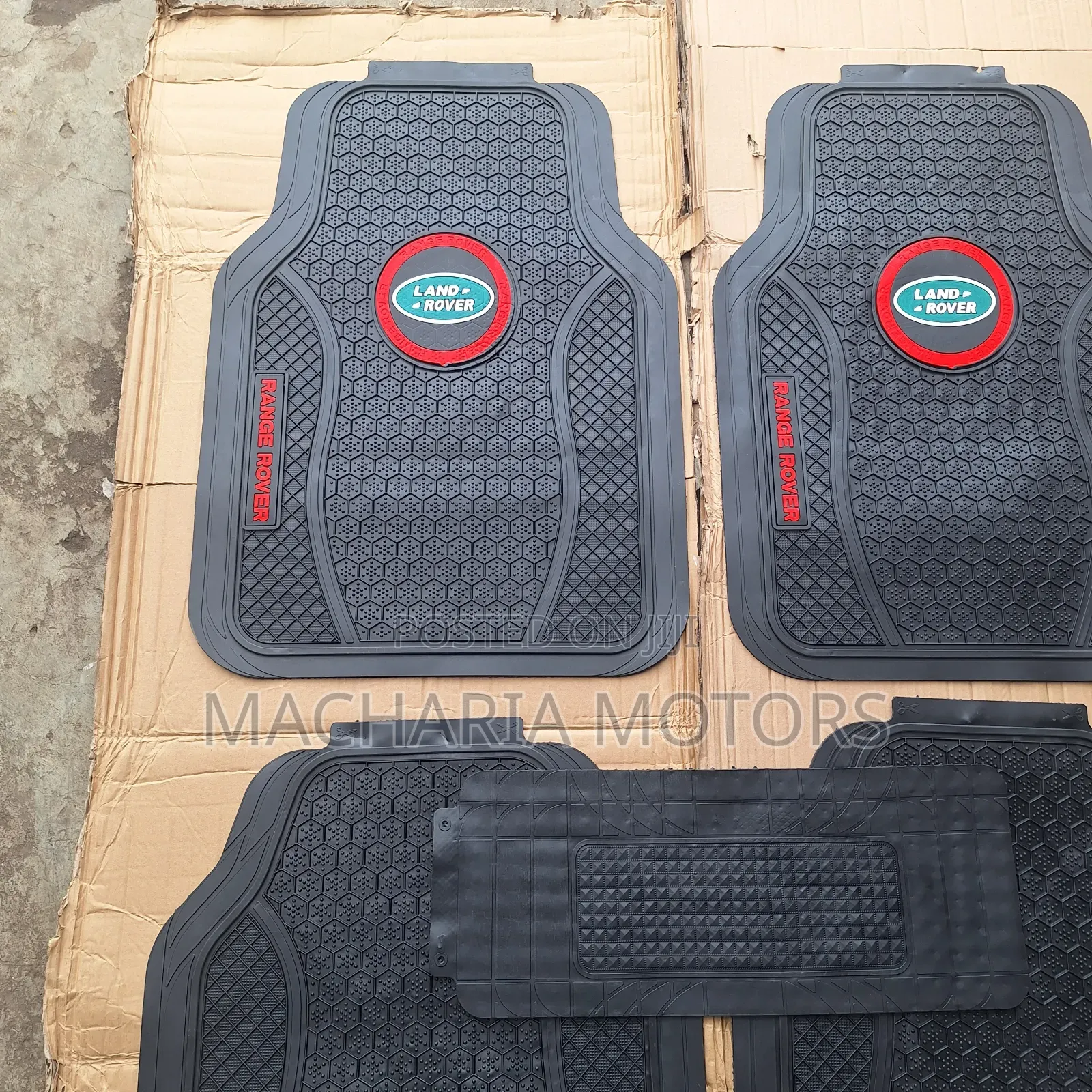Landrover Branded 5 Seater Floor Mats