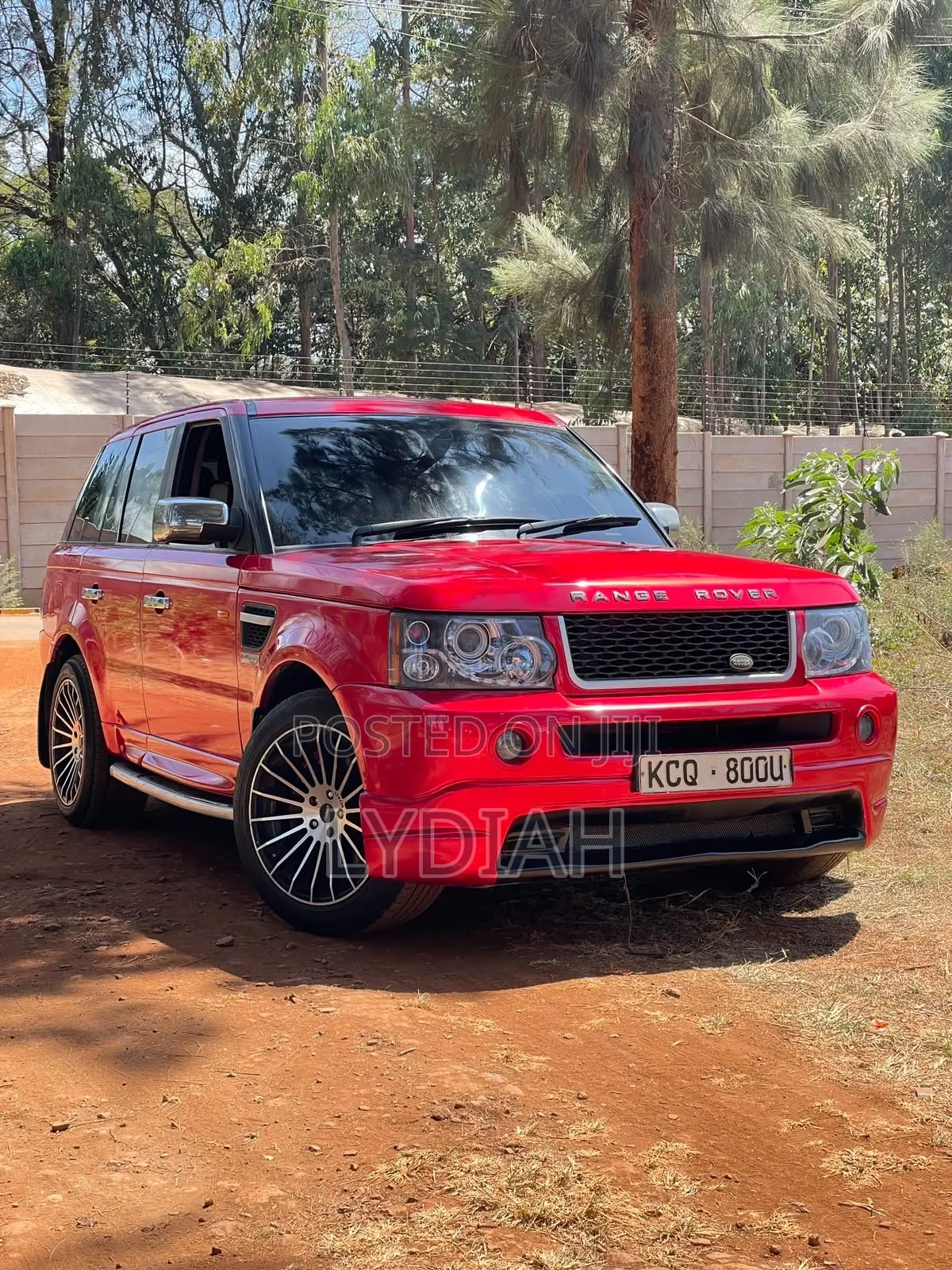 Land Rover Range Rover Sport 2011 Red