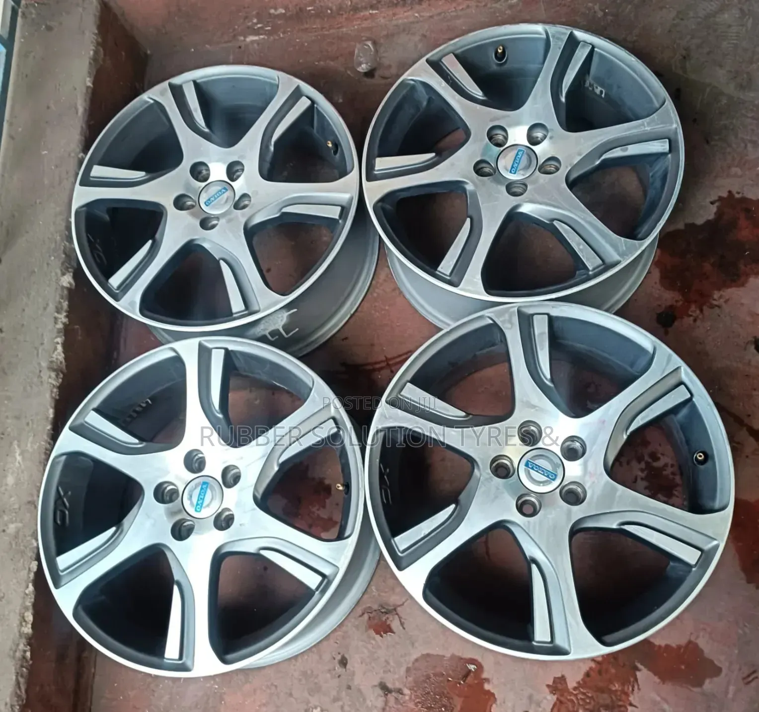 Rims Size18 Inches Volvo Zephyrus X-Japan Original Wheels Set