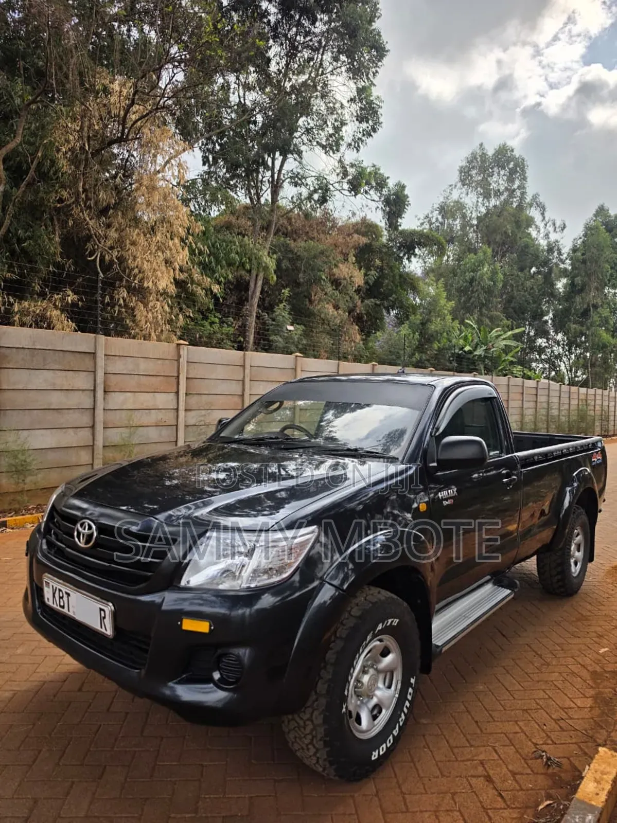 Toyota Hilux 2.5 D-4D SRX 2012 Black