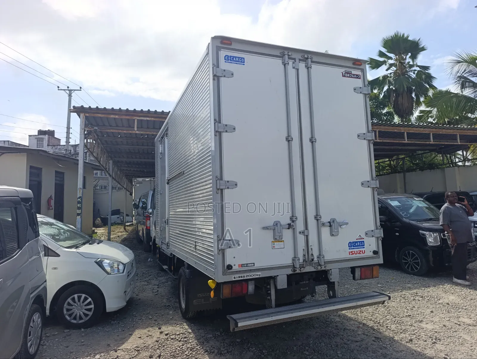 Isuzu Elf Refrigerator Truck 2019 White