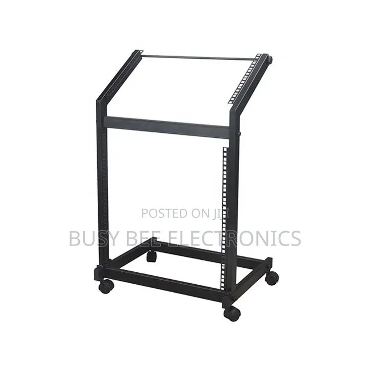 9U DJ Mixer Stand Rack Mount Stage Cart