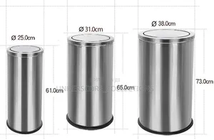 *Stainless Steel Swing / Swivel Dustbin Now in Stock*