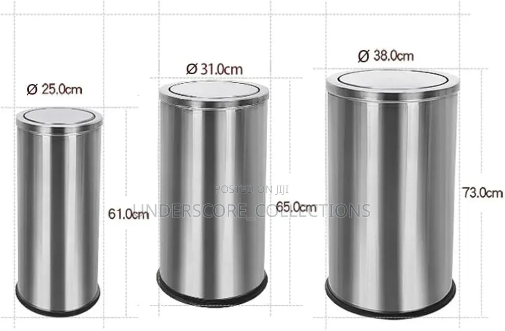 *Stainless Steel Swing / Swivel Dustbin Now in Stock*