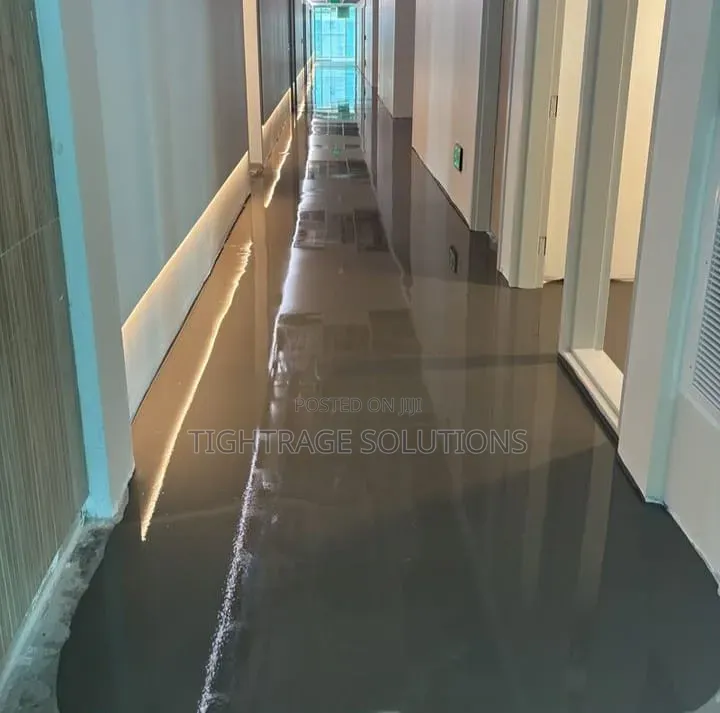Self Leveling Cementitious Compound Application