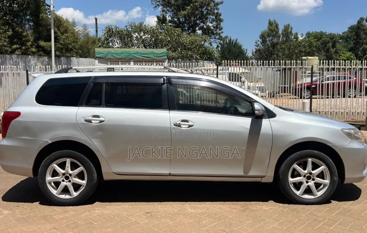 Toyota Corolla Fielder 2008 Silver