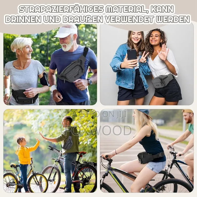 Premium Unisex Waist Bag for Men and Women